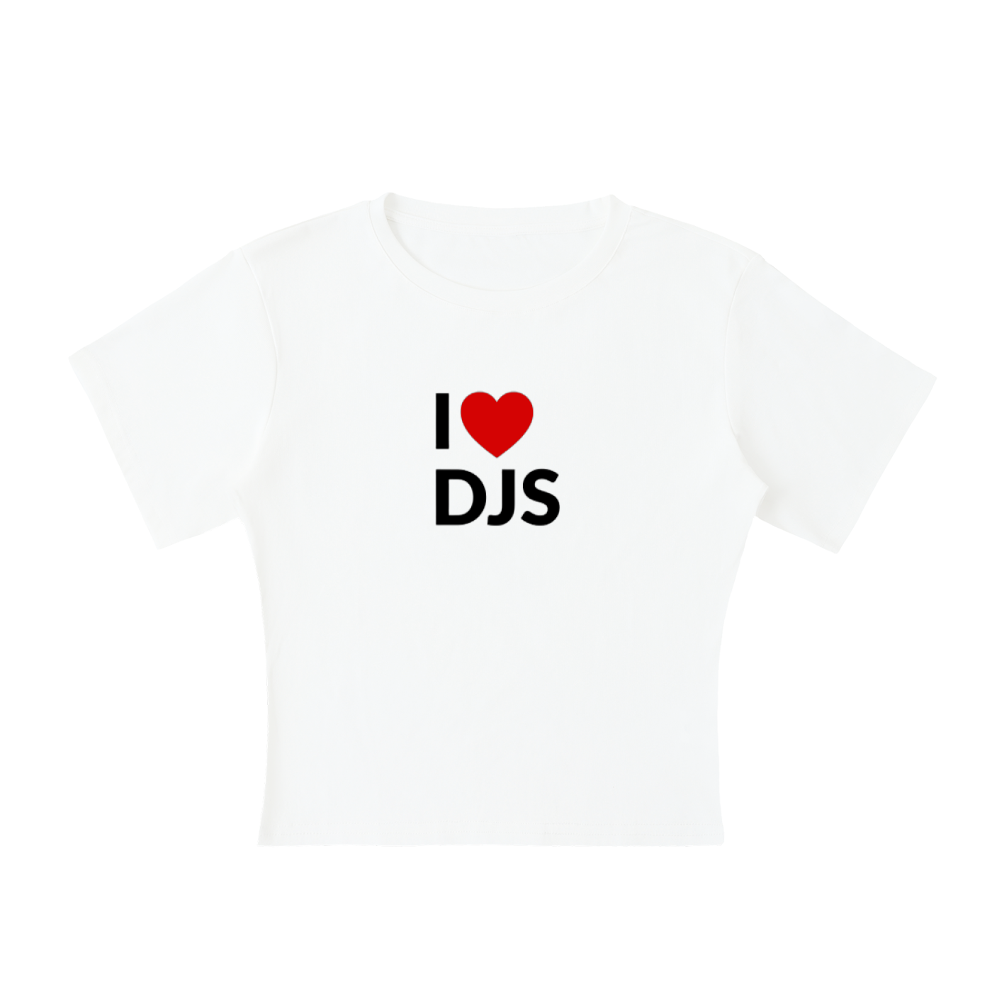 I Heart DJs Short Sleeve Top