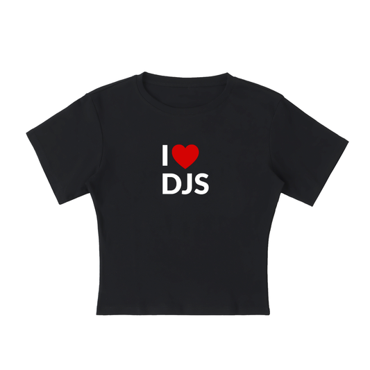 I Heart DJS Short Sleeve Top